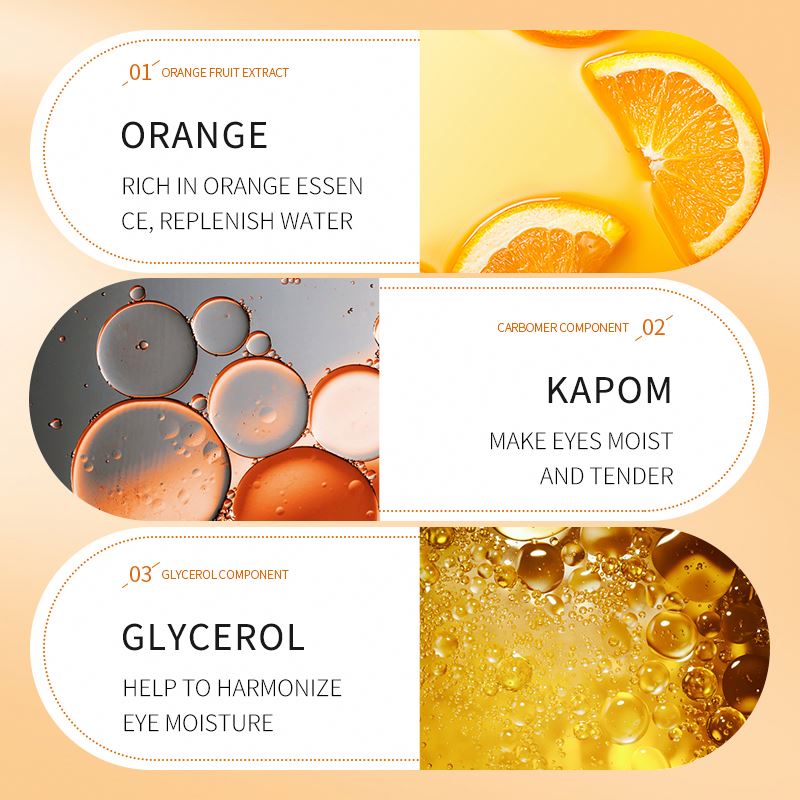 Bioaqua Vitamin C Eye Cream – Crema Antiedad Iluminadora para Ojos con Colágeno y Ácido Hialurónico