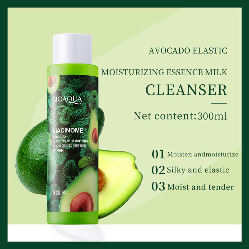 Kit Bioaqua Aguacate 6 en 1 – Set Facial Hidratante y Nutritivo con Extracto Natural de Aguacate para Todo Tipo de Piel