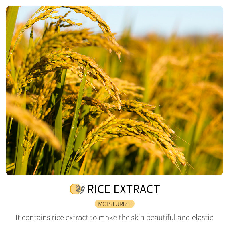 Bioaqua Korean Rice Face Mask – Mascarilla Facial Hidratante y Reafirmante con Colágeno y Vitamina C