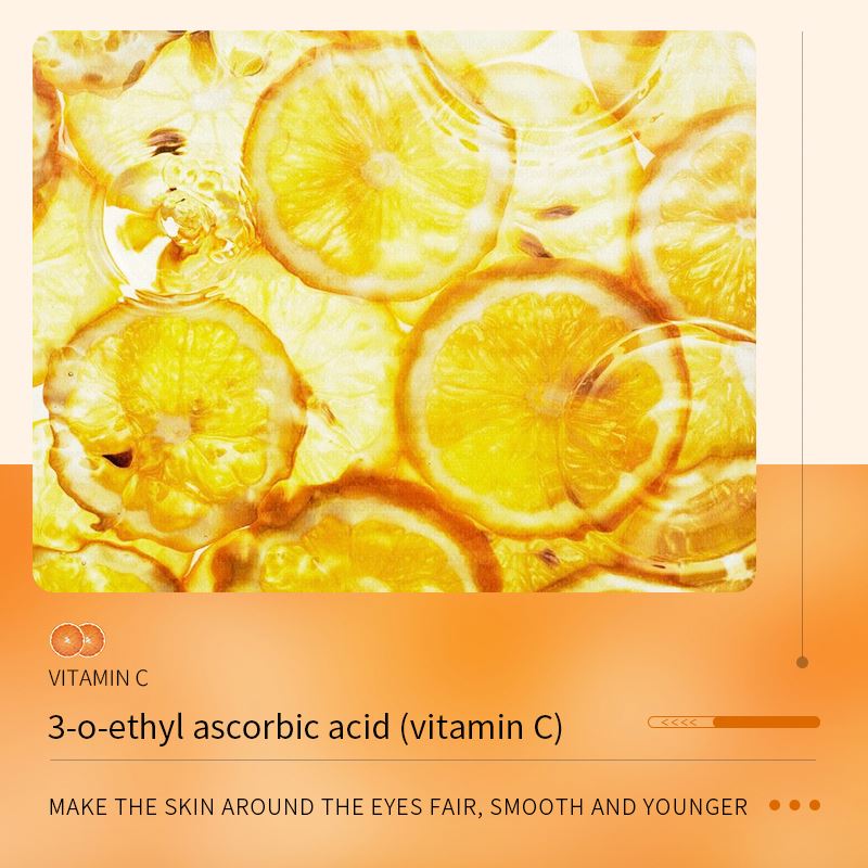 Bioaqua Vitamin C Eye Cream – Crema Antiedad Iluminadora para Ojos con Colágeno y Ácido Hialurónico