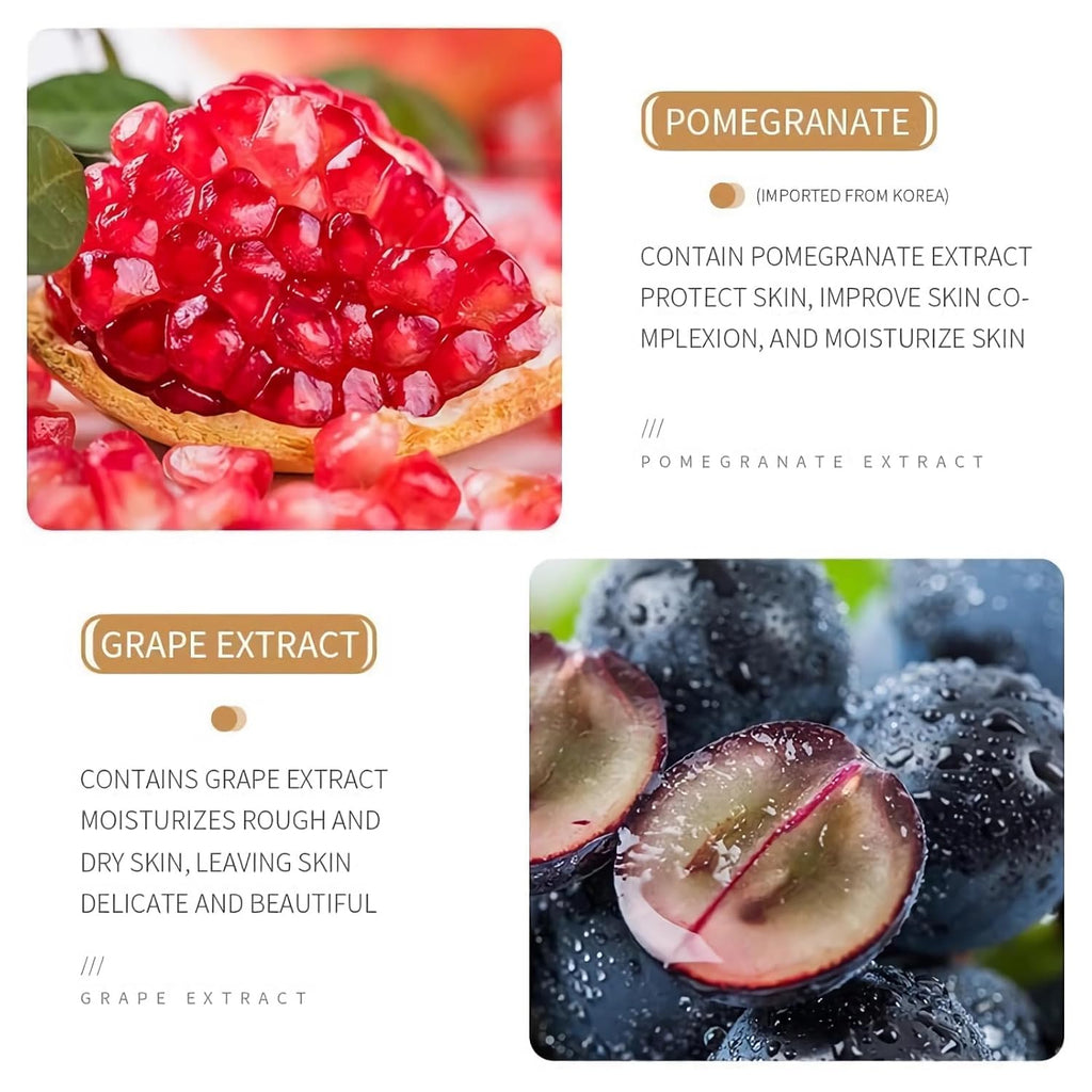 Kit Bioaqua Pulpa Cruda de Arroz 6 en 1 – Control de Brillo e Hidratación Ligera para Piel Grasa y Mixta